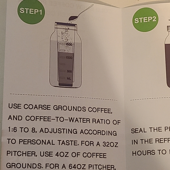 Festive Santa Heavy Duty Glass Jar with Gray Lid 64 Oz. NIB - Picture 10 of 13